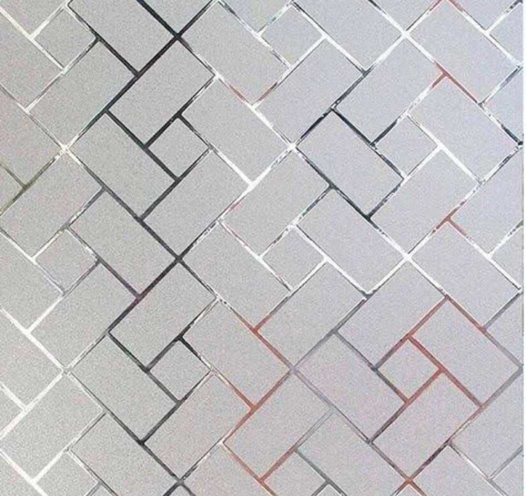 Titanium Herringbone Glass