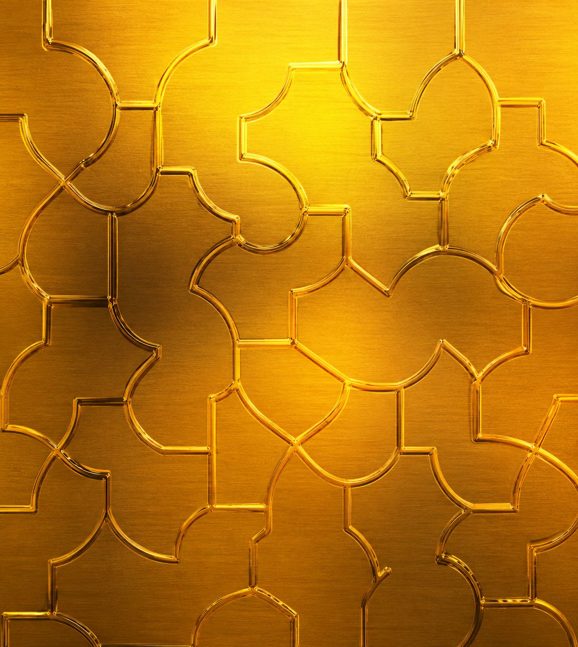 KARACHI GOLD PATTERN GLASS