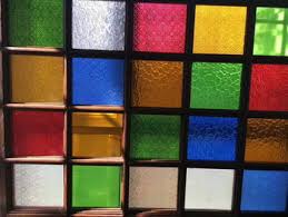 TINTED PATTERN GLASS
